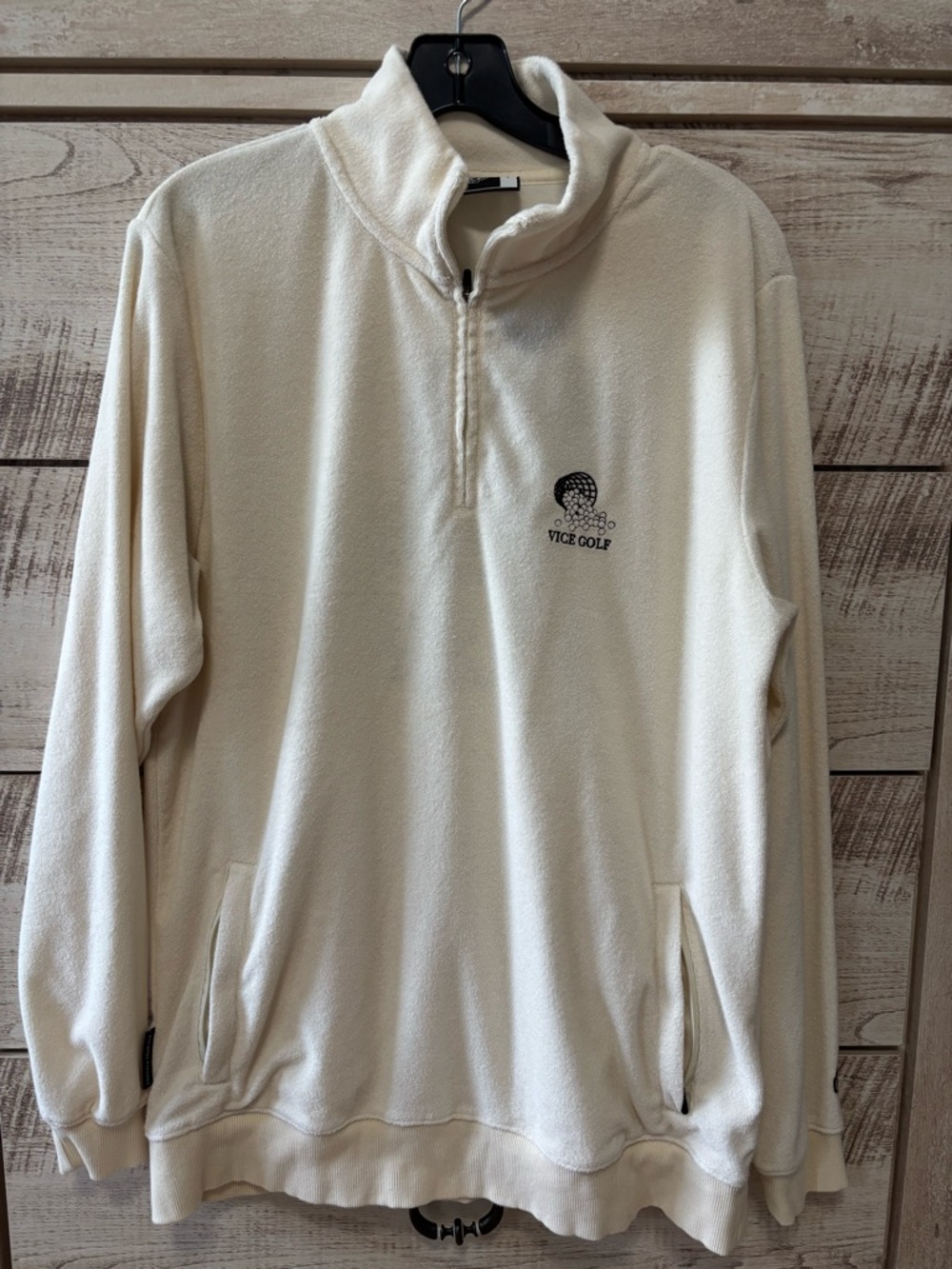 NWOT - Vice
Men’s Vice golf quarter zip with pockets 
80% cotton 20% polyester